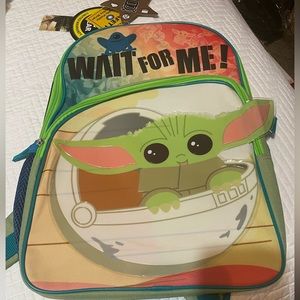 Super Cute Full-Size Star Wars Grogu Mandalorian Backpack, NWT